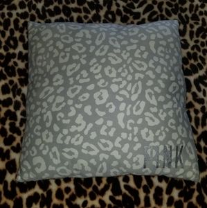 Vs pink sequin pillow
